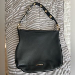 Michael Kors Black Leather Bag Shoulder Bag